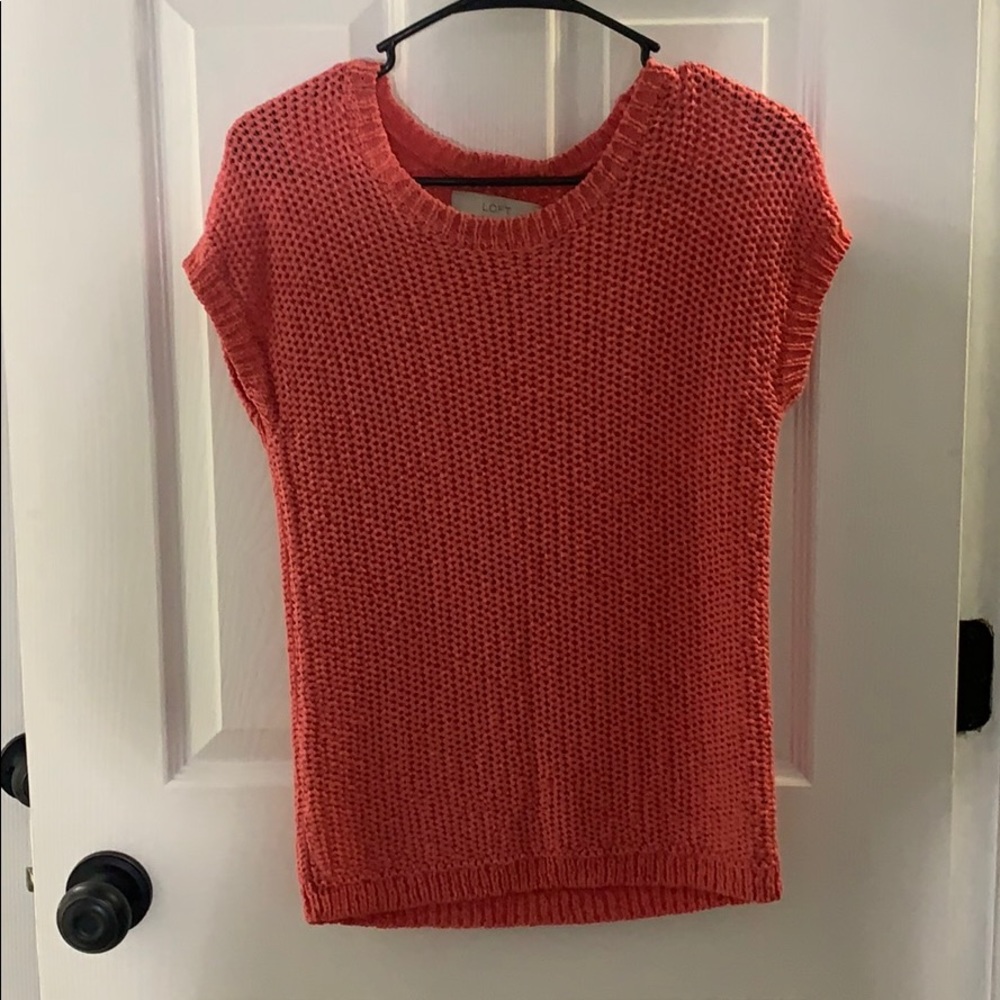 Loft Short Sleeve Sweater